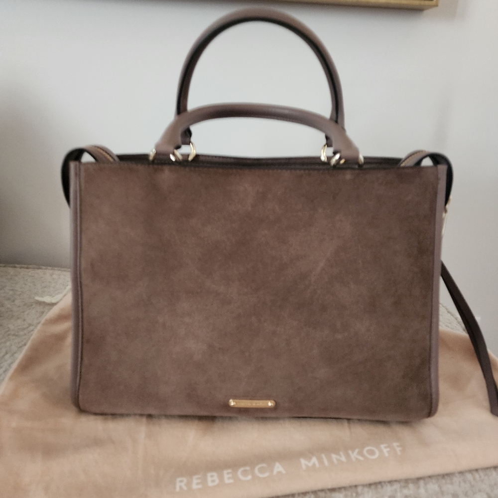 Rebecca Minkoff Brown Suede Handbag